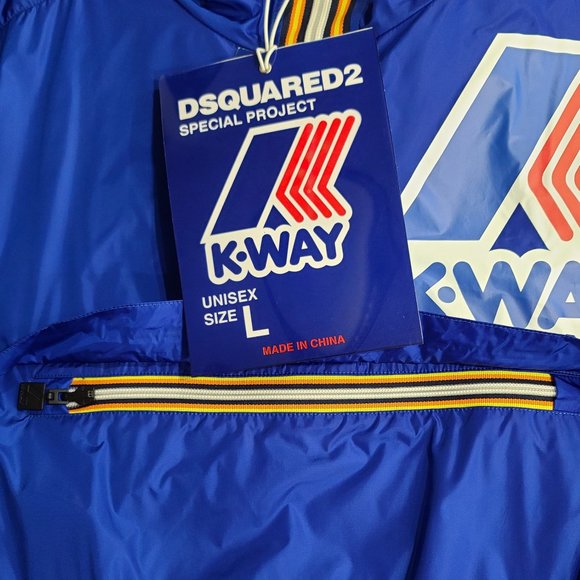 DSQUARED2 Nylon Jacket from the K-Way Collaboration. - Picture 5 of 11